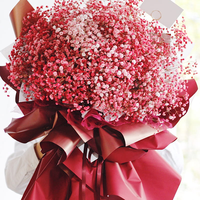 Papier do pakowania BOPP MYHC-36 Fantasy Gold Solid Color Flowers
