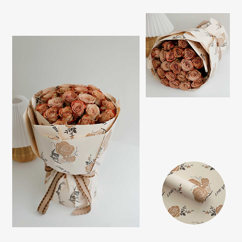 MYHC-47 Papier do pakowania kwiatów o niskiej zawartości nasyconej skóry bydlęcej