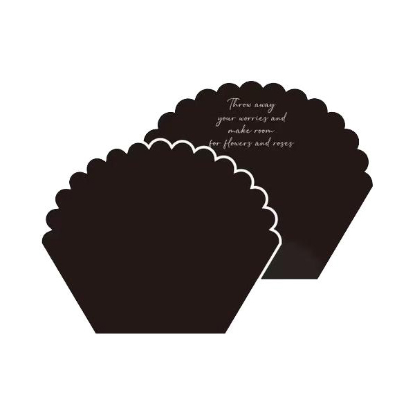 MYHC-71 Monochromatyczny bawełniany papier do pakowania kwiatów w kształcie płatków