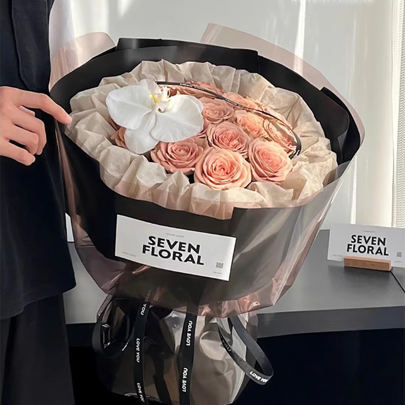 MYHC-74 Jelly Film OPP4.7 Jedwabny przezroczysty papier do pakowania kwiatów