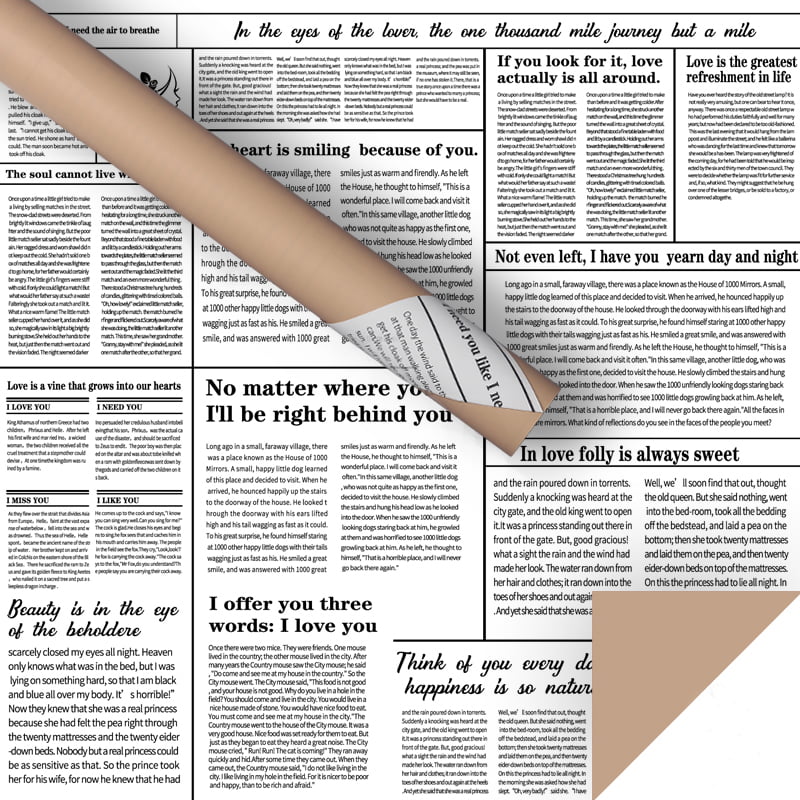 Papier do pakowania kwiatów w angielskiej gazecie